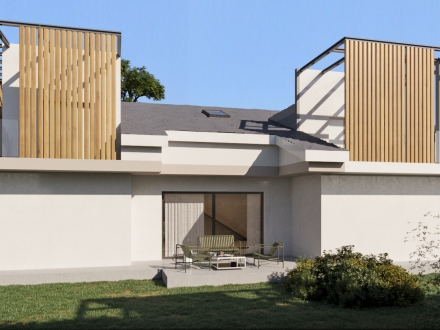 Villette  bifamiliari in costruzione 